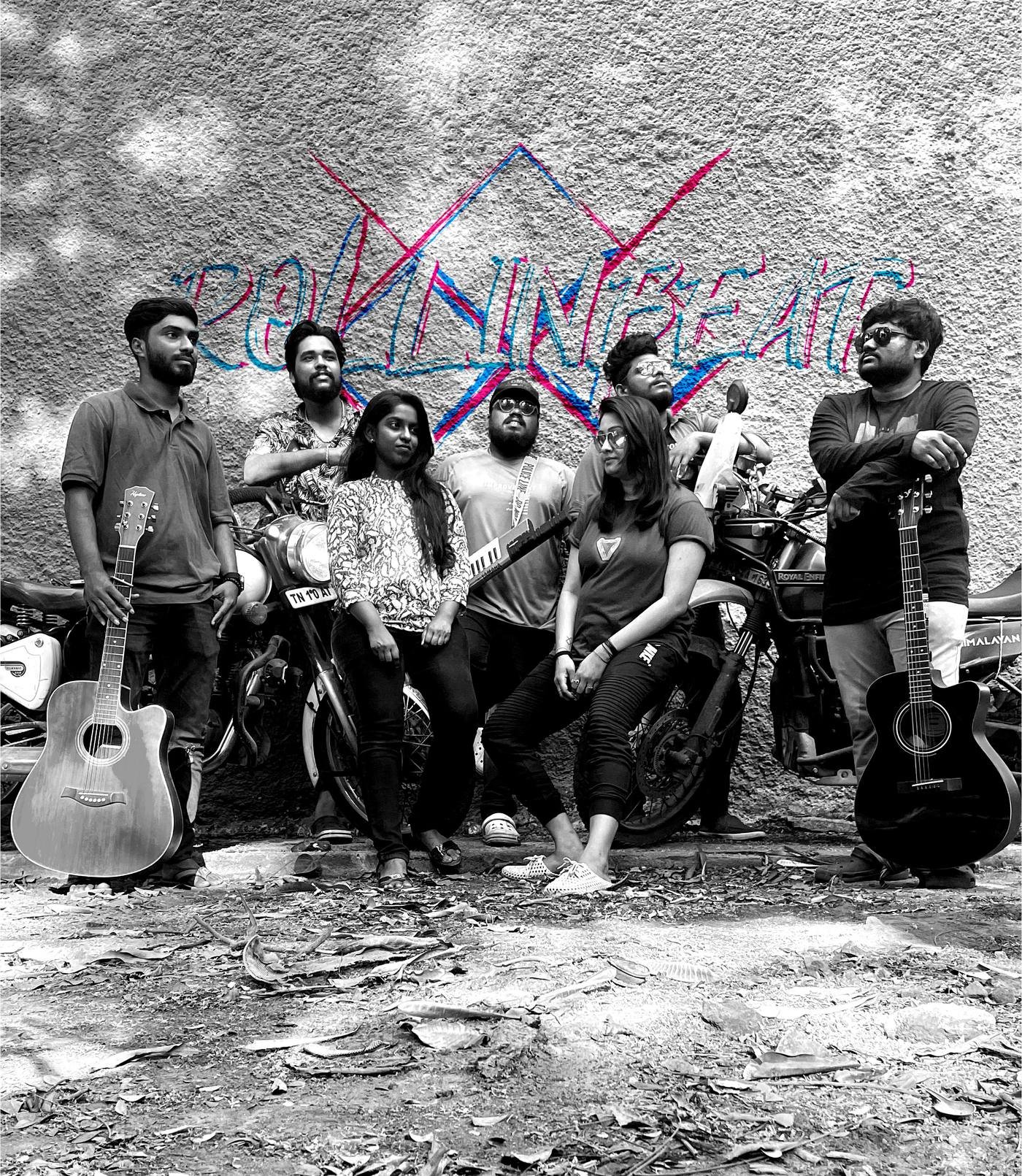 Rollinbeat, the band, up close